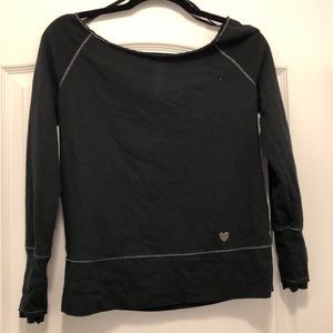 Off the Shoulder Sweatshirt